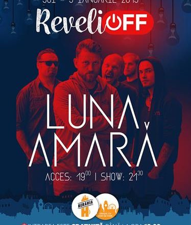 3 ianuarie 2019, trupa Luna Amara la Beraria H