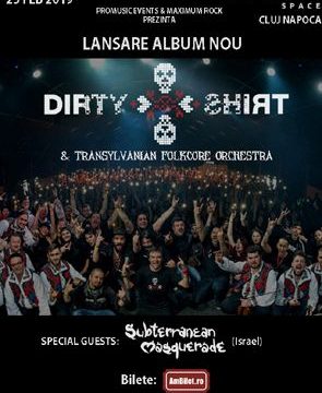 23 februarie, Dirty Shirt la Cluj-Napoca in /Form Space